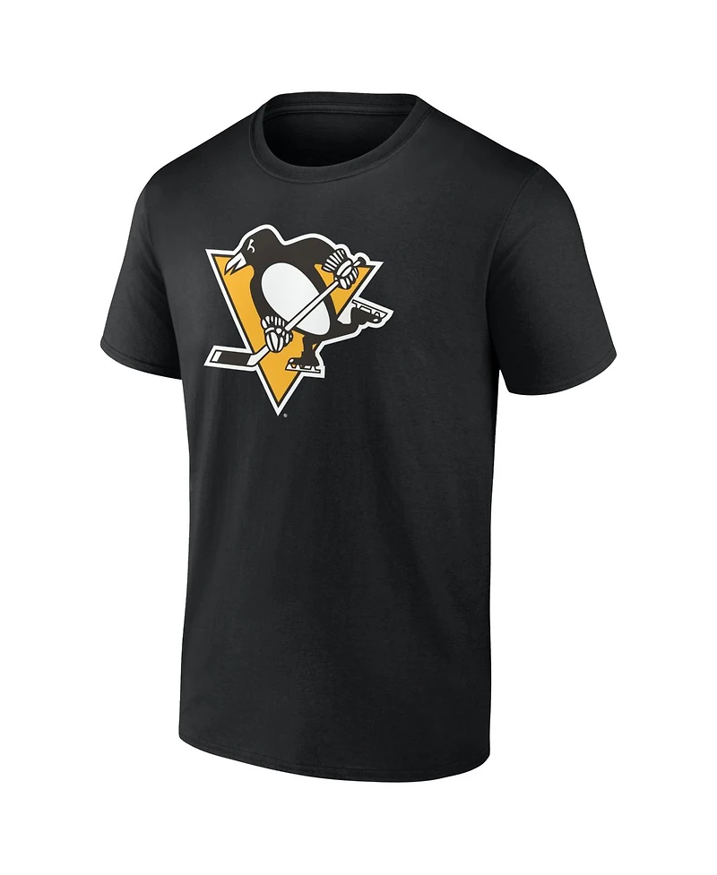 Logo Athletic Men's Black Pittsburgh Penguins Essential T-Shirt