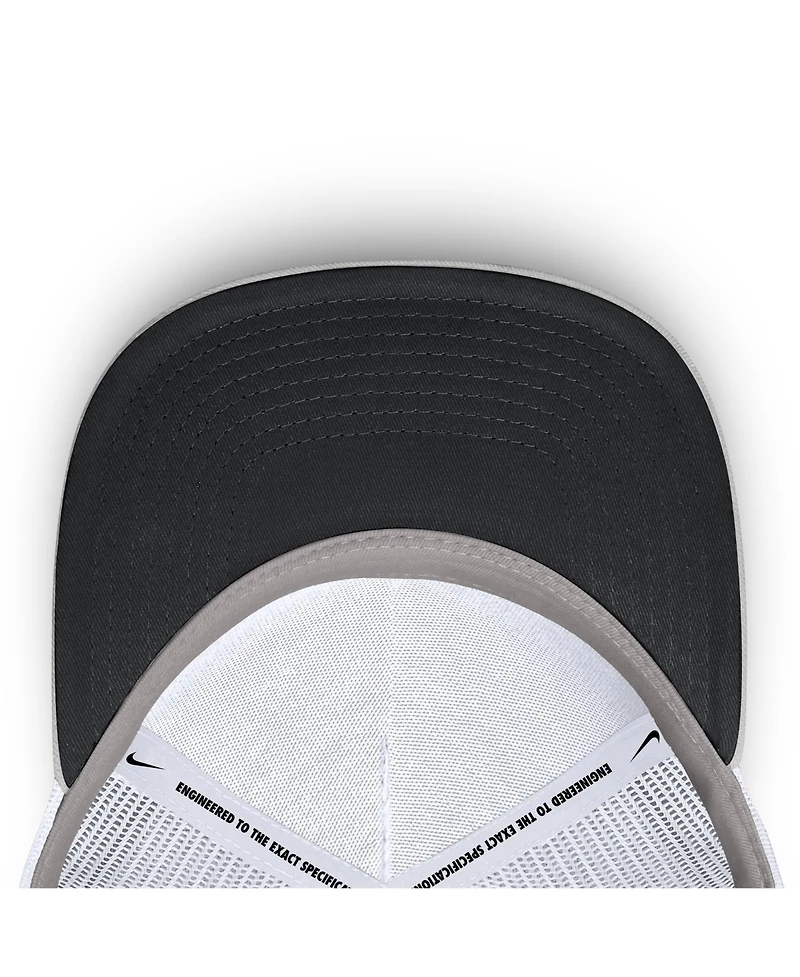 Nike Men's and Women's Gray Stanford Cardinal 2026 Basketball Refresh 5-Panel Rise Trucker Hat