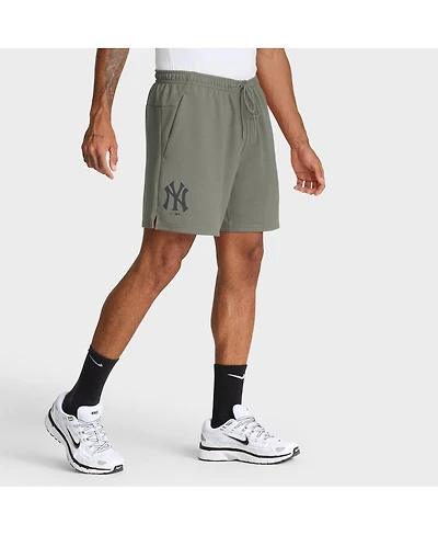 Nike Men's Olive New York Yankees Statement Primary Dri-fit Shorts
