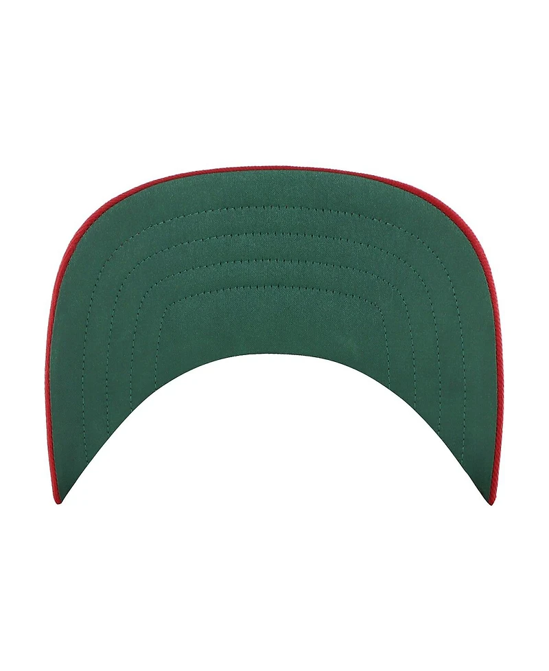 '47 Brand Men's x Rawlings Navy/Red St. Louis Cardinals Pinstripe Hitch Adjustable Hat