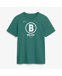 Nike Men's Green Boston Red Sox City Connect Large Logo T-Shirt