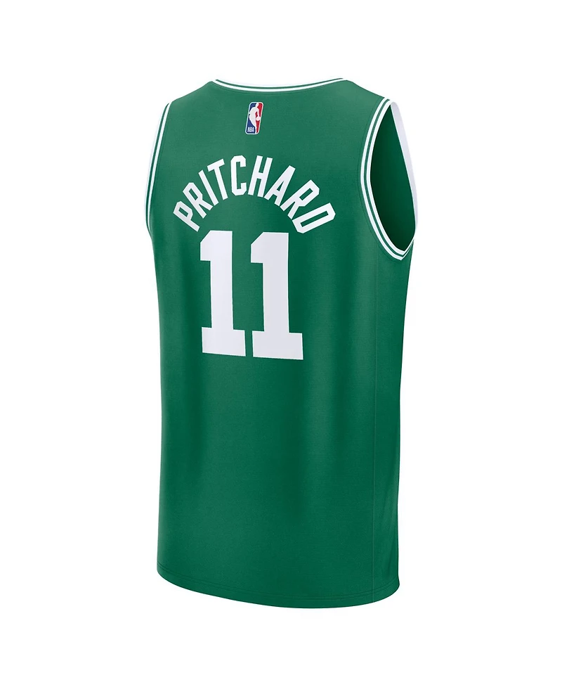 Fanatics Big Boys and Girls Payton Pritchard Green Boston Celtics Fast Break Replica Jersey - Icon Edition