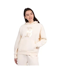 Starter Women's Cream Boston Red Sox Pastel Relaxed Hoodie