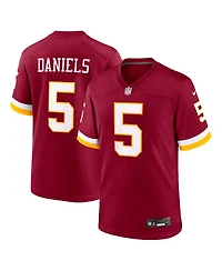 Nike Men's Jayden Daniels Burgundy Washington Commanders Game Jersey
