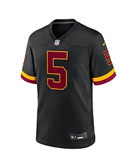 Nike Men's Jayden Daniels Black Washington Commanders Hail Raiser Alternate Game Jersey