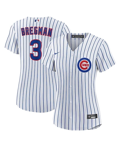 Nike Women's Alex Bregman White Chicago Cubs Home Replica Jersey