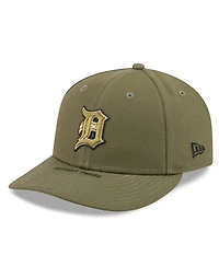 New Era Men's Olive Detroit Tigers 2026 Armed Forces Day Low Profile 59FIFTY Fitted Hat