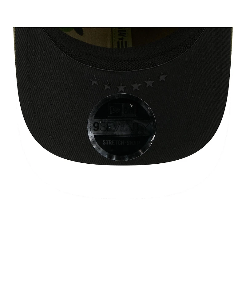 New Era Men's Olive Baltimore Orioles 2026 Armed Forces Day 9SEVENTY Adjustable Hat