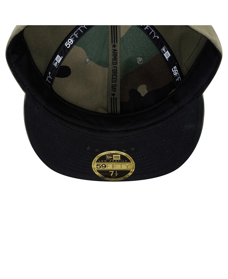 New Era Men's Olive Toronto Blue Jays 2026 Armed Forces Day 9SEVENTY Adjustable Hat