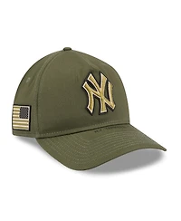 New Era Men's Olive New York Yankees 2026 Armed Forces Day 9TWENTY Adjustable Hat