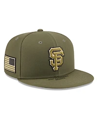 New Era Men's Olive San Francisco Giants 2026 Armed Forces Day 59FIFTY Fitted Hat