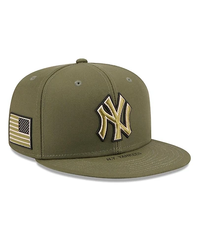 New Era Men's Olive York Yankees 2026 Armed Forces Day 59FIFTY Fitted Hat