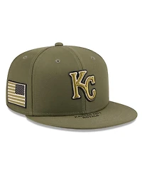 New Era Men's Olive Kansas City Royals 2026 Armed Forces Day 59FIFTY Fitted Hat