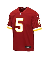 Nike Big Boys and Girls Jayden Daniels Burgundy Washington Commanders Game Jersey