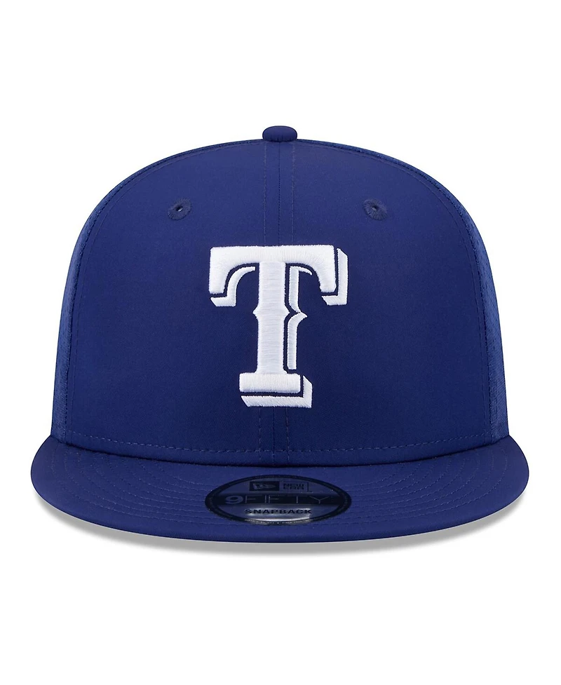 New Era Men's Royal Texas Rangers 2026 Batting Practice 9FIFTY Snapback Hat