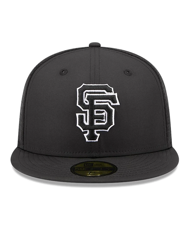New Era Men's Black San Francisco Giants 2026 Batting Practice 59FIFTY Fitted Hat