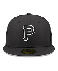 New Era Men's Black Pittsburgh Pirates 2026 Batting Practice 59FIFTY Fitted Hat