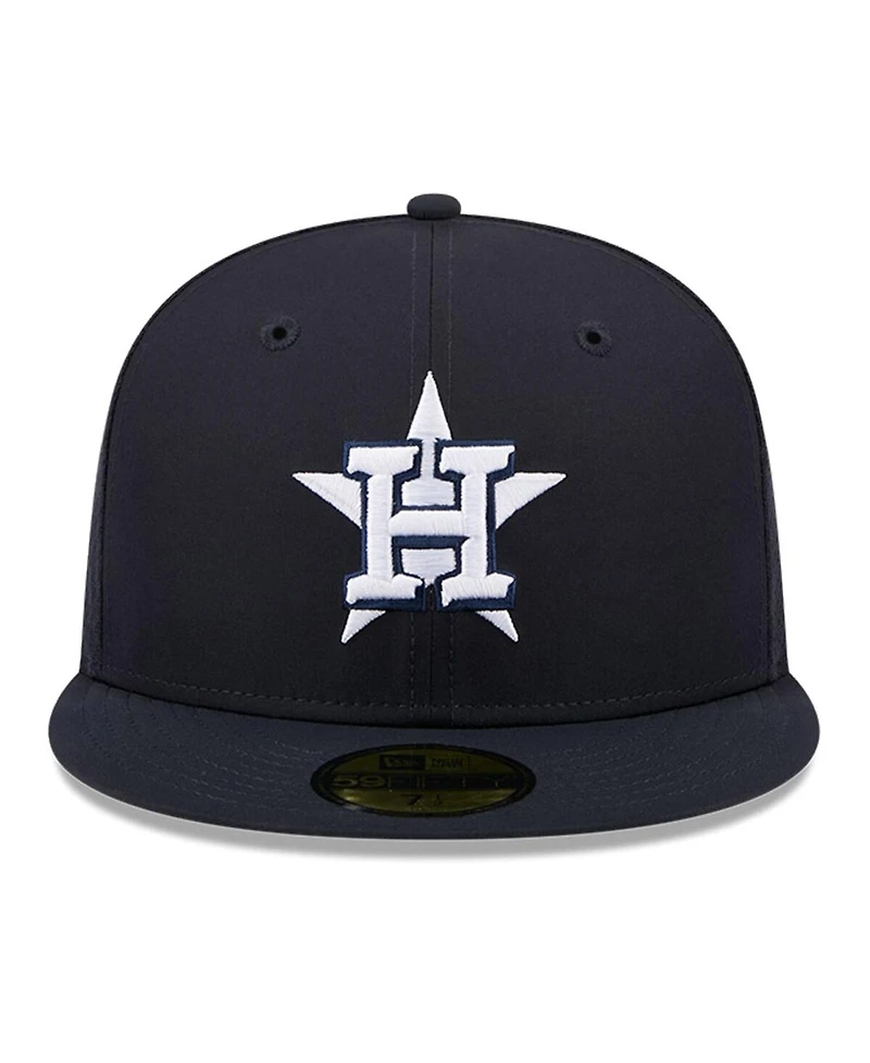 New Era Men's Navy Houston Astros 2026 Batting Practice 59FIFTY Fitted Hat