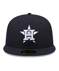 New Era Men's Navy Houston Astros 2026 Batting Practice 59FIFTY Fitted Hat