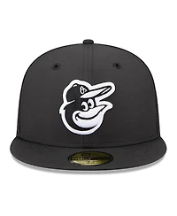 New Era Men's Black Baltimore Orioles 2026 Batting Practice 59FIFTY Fitted Hat