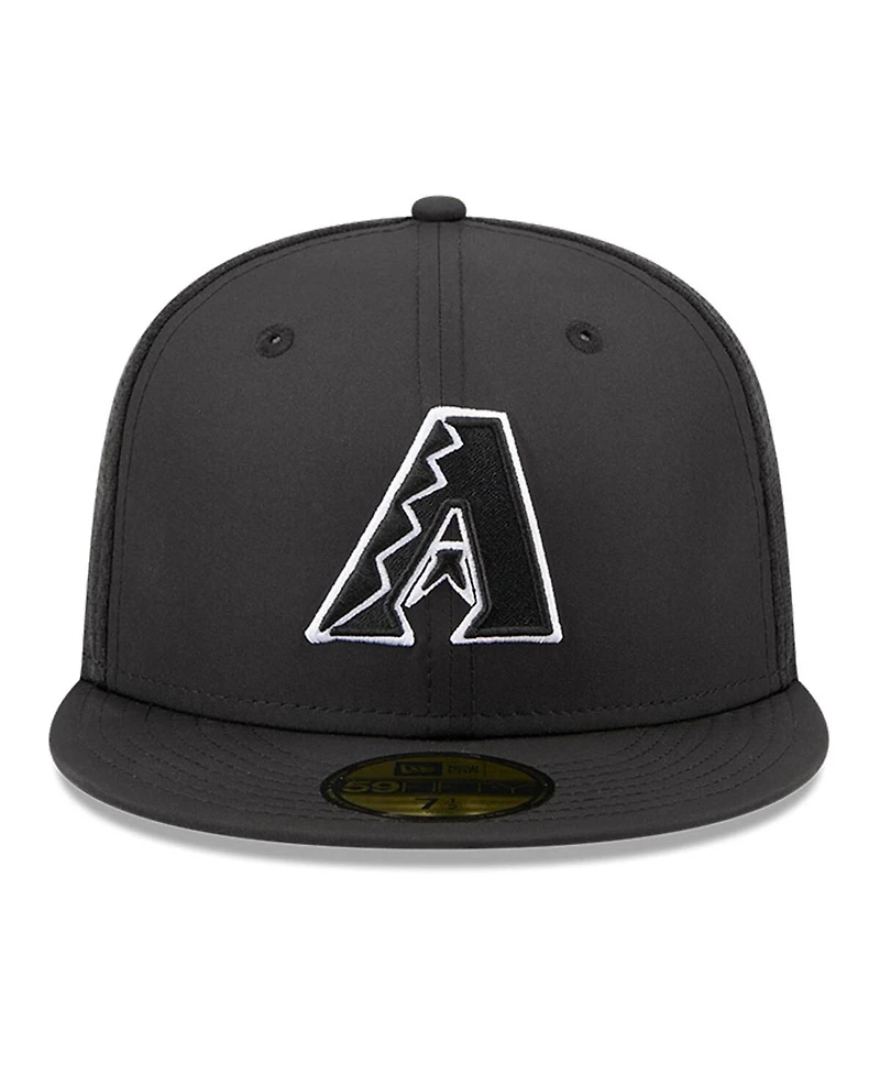 New Era Men's Black Arizona Diamondbacks 2026 Batting Practice 59FIFTY Fitted Hat