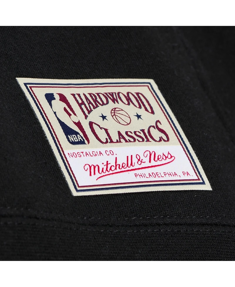Mitchell & Ness Men's Black Philadelphia 76ers Chrome Hoodie