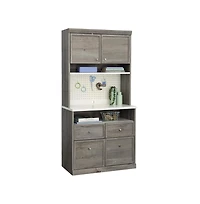 Sauder Craft Pro Series Craft and Hobby Storage, Mystic Oak finish