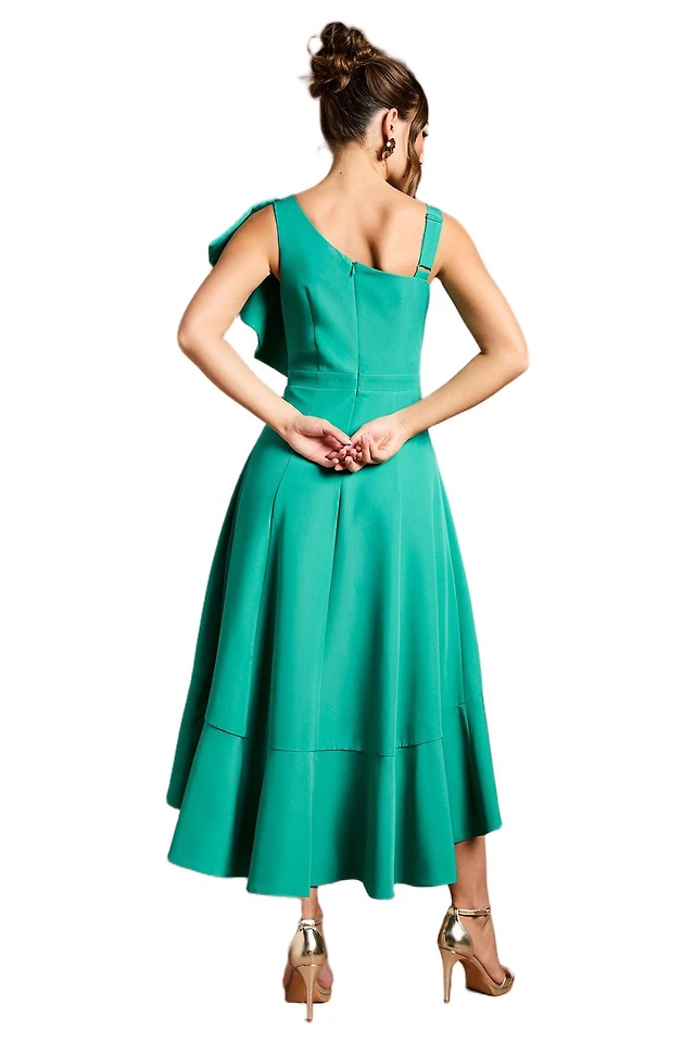 abercrombie ruffle corset midi dress Abercrombie & Fitch Tie-Strap Tiered Maxi Dress