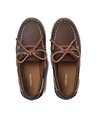 Lands' End Little Girls Seaport Classic Boat Shoes
