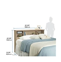 Sauder River Ranch Full/Queen Headboard, Harvest Walnut Finish