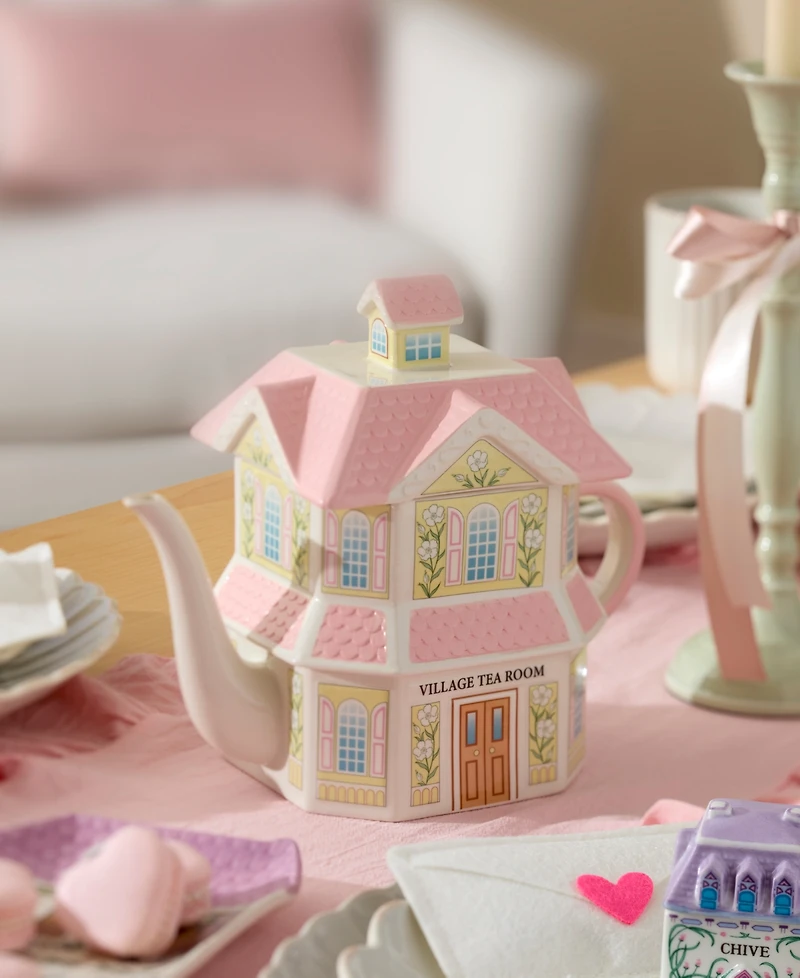 Lenox Spice Village Teapot, 32 oz
