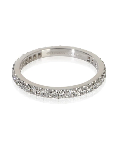 Pre-Owned Tiffany & Co Platinum Diamond Soleste Band