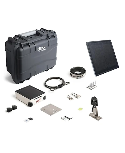 Enlaps Tikee 4 12MP Timelapse 6K Video Camera Pack, Bundle with External Solar Panel