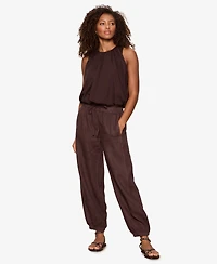 Sanctuary Women's Retreat Crewneck Bubble Tank Top