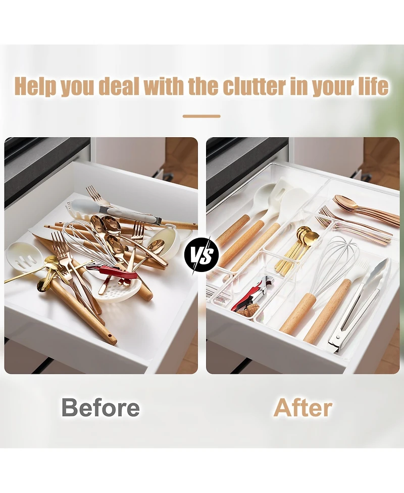 Sorbus Kitchen Drawer Organizer Set