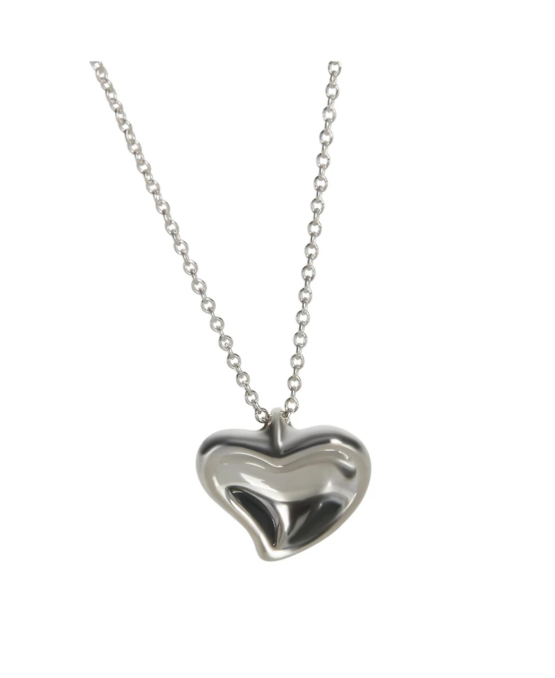 Pre-Owned Tiffany & Co Sterling Silver Elsa Peretti Full Heart Pendant