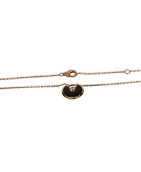 Pre-Owned Cartier Rose Gold Diamond Extra Small Model Amulette Necklace
