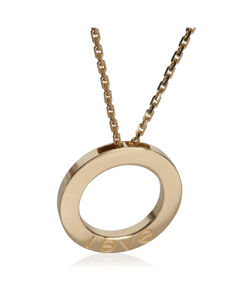 Pre-Owned Cartier Yellow Gold Love Necklace