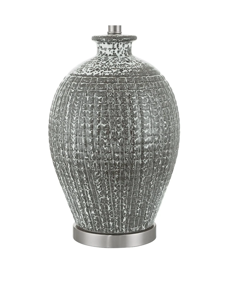 360 Lighting Ainsworth 28 1/4"H Textured Glaze Ceramic Table Lamp Set of 2
