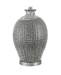 360 Lighting Ainsworth 28 1/4"H Textured Glaze Ceramic Table Lamp Set of 2