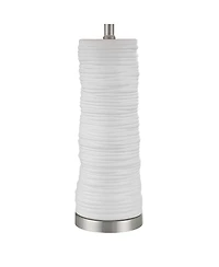 360 Lighting Contours 27 1/2" High Modern Ceramic Table Lamp Set of 2