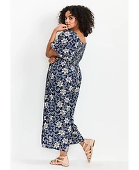 Avenue Women's Annabelle Print Jumpsuit