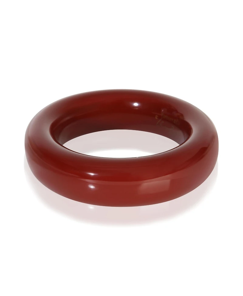 Pre-Owned Tiffany & Co Elsa Peretti Red Lacquer Bracelet