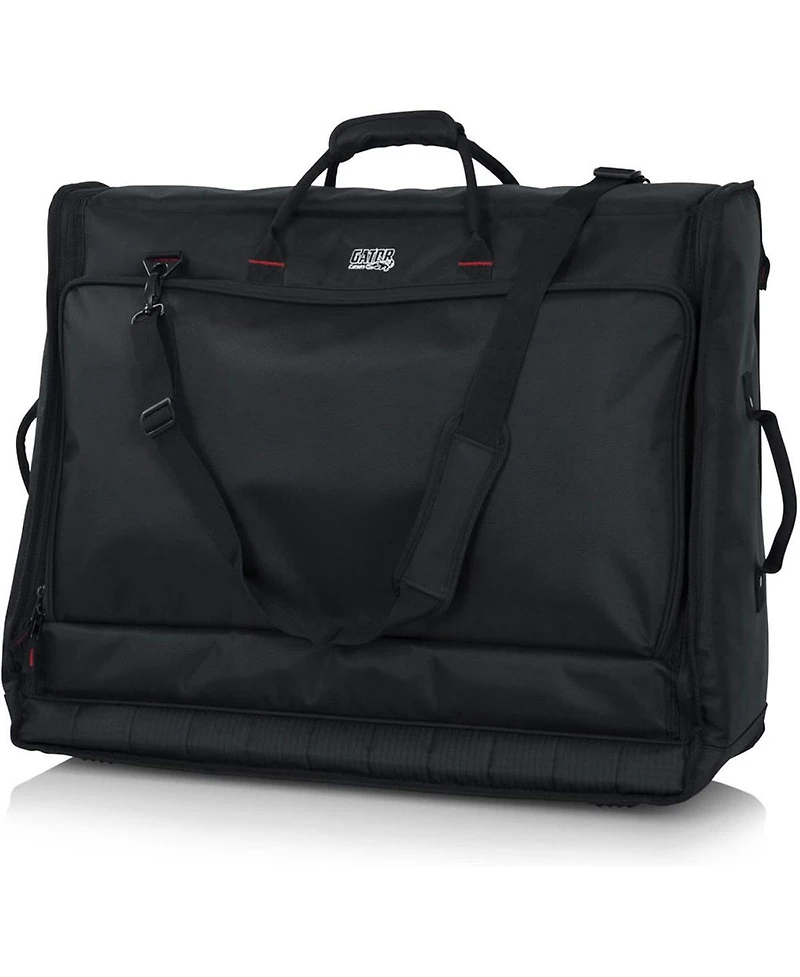 Gator Cases Padded Nylon Carry Bag for Large Format Mixers, 26x21x8.5"