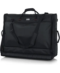 Gator Cases Padded Nylon Carry Bag for Large Format Mixers, 26x21x8.5"