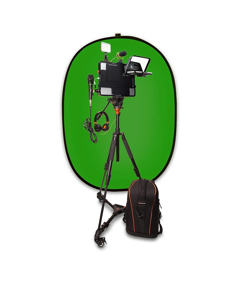 Padcaster All-In-One Video Production Studio Teleprompter Kit for Apple iPad Pro 9.7-12.9"