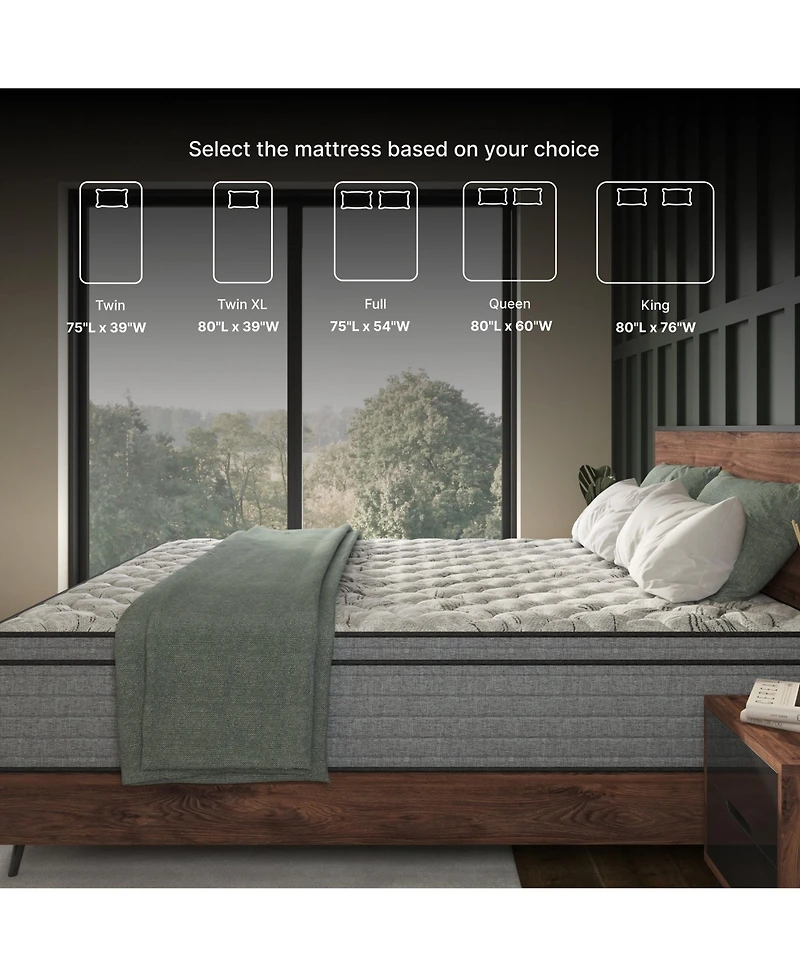 Clihome Elite Series Machka 12 Inch Cooling Gel Hybrid Mattress