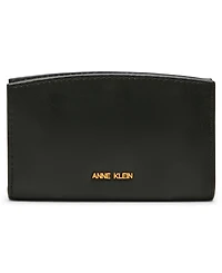 Anne Klein Horsebit Zipper Wallet