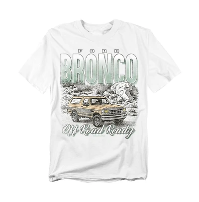 Mustang Men's Ford Bronco Off Road Desert T-Shirt