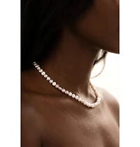 Joey Baby 2-Piece Gift Set 18K Plated Freshwater Pearl Necklace and Earrings